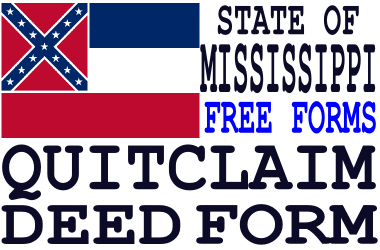 Mississippi Quit Claim Deed Form
