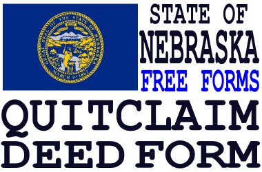 Nebraska Quit Claim Deed Form