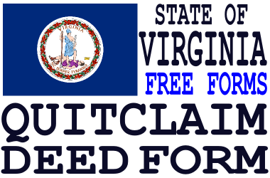 Virginia Quit Claim Deed Form
